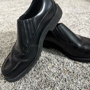 Men's Black Slip-On Shoes